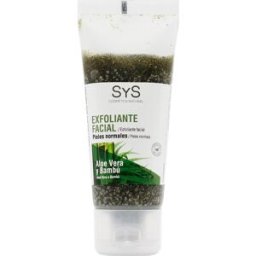 SYS Exfoliante Facial Aloe Vera y Bambú 100 ml
