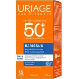 ORYZA Uriage Bariesun Aqua Fluido Ultra-Mat Tacto Seco SPF50 50 ml