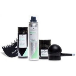 VIDALFORCE Super Starter Pack Dark Blond Fibers 30 g + Fibers 5 g + Fiber Hold + Pump + Optimizer