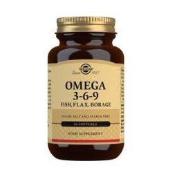 Solgar Omega 3-6-9 Pescado Lino y Borraja 60 Perlas