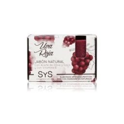 SYS Jabón Natural Premium Uva Roja 6x100 g