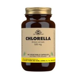 Solgar Clorela de Pared Celular Rota 520 mg 100vcaps