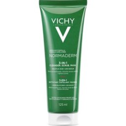 Vichy Normaderm 3 en 1 Limpiador Exfoliante Mascarilla 125 ml