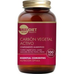 Waydiet Natural Carbón Vegetal 100 caps