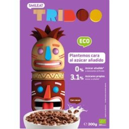 Smileat Triboo Cereales Ecológicos Sabor Chocolate 300 g