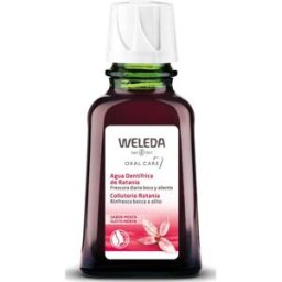 Weleda Agua Dentífrica de Ratania Sabor Menta 50 ml
