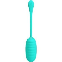 Pretty love Kirk Huevo Vibrador Recargable Verde Agua 1 ud