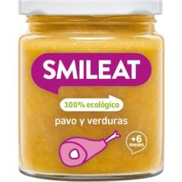 Smileat Tarrito Ecológico de Pavo Verduras 230 g