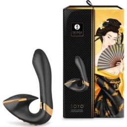 Shunga Soyo Masajeador Íntimo Negro 1 ud
