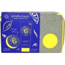 ROGER & GALLET Estuche Twist Barra de Afeitar + Gel After Shave 3 uds