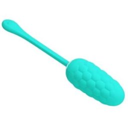 Pretty love Huevo Vibrador Textura Marina Verde Agua 1 ud