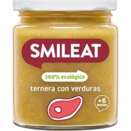Smileat Tarrito Ecológico de Ternera Verduras 230 g