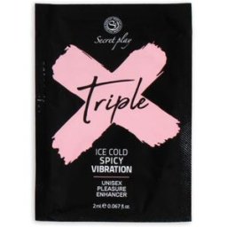 SECRET PLAY Secretplay Monodosis Triple X Intensificador Placer 2 ml