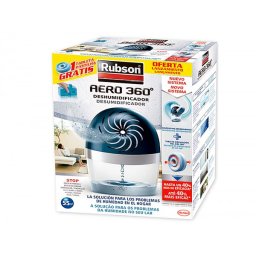 Recambio pastilla deshumidificador rubson aero 360º