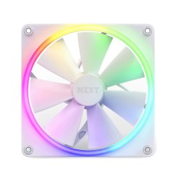 Ventilador suplementario NZXT F140 RGB 140mm PWM 18 LED Blanc personalizable CAM