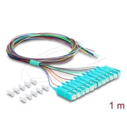 Cable Delock 91048 1 m 12x SC Pigtail Fibra Óptica