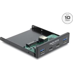 Panel Frontal Delock para PC con 2 USB Type-C y 2 USB Type-A de 10 Gbps