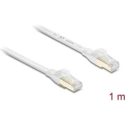 Cable de Red Delock RJ45 CAT8.1 U/FTP 1 m Blanco