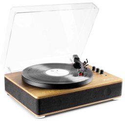 Tocadiscos Fenton RP162LW Bluetooth USB 3 Velocidades Grabador MP3