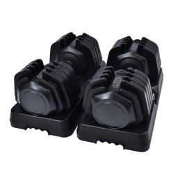 Mancuernas Ajustables Clover Fitness 41 Kg Gimnasio Completo en Casa