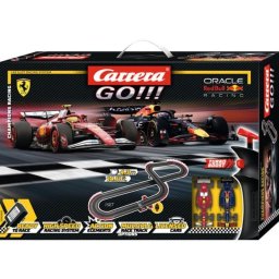 Pista de carreras Carrera GO!!! Champion's Racing 1:43 con coches F1