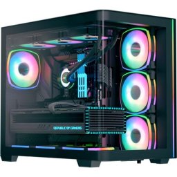 Caja PC Aerocool P500C Evo Torre Midi ATX con Panel Vidrio y ARGB