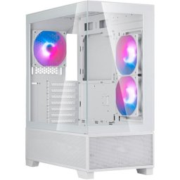 Caja PC SilverStone Lucid 05 Torre Midi ATX Blanca Panel Vidrio