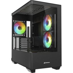 Caja PC Sharkoon ELITE SHARK CM100 Torre Midi µATX RGB