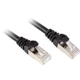 Cable de red Sharkoon RJ45 Cat.6 SFTP 20 metros negro
