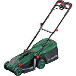 Cortacésped inalámbrico Bosch ROTAK 18V-34 con batería intercambiable 34 cm