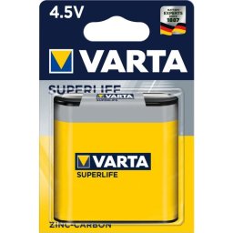 Pila Varta SUPERLIFE 4.5V Zinc-Carbono