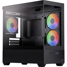 Caja PC Aerocool P300D Mini-Torre Negro RGB
