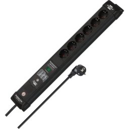 Regleta Brennenstuhl Connect Premium-Line 6 Tomas Wi-Fi con Protección y Temporizador