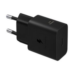 Adaptador de carga Samsung 15W USB Type-C negro