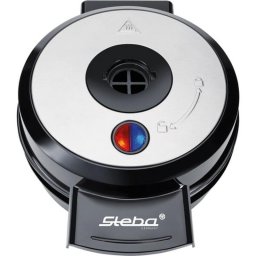 Gofrera Steba WE 20 VOLCANO 700W 4 Gofres Tipo Bruselas Negra/Plateada