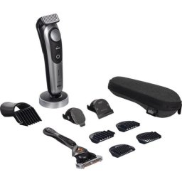 Cortapelos Braun Beard Trimmer Serie 9 BT9440 Inalámbrico 40 Longitudes 180min 11 Peines Seco y Húmedo Carga Rápida