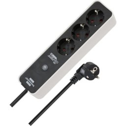 Regleta Brennenstuhl Connect Ecolor WiFi 3 Tomas con Control Inteligente y Protección Infantil