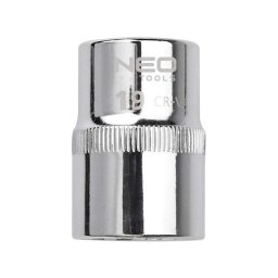 Neo Tools Vaso Dado Spline 1/2" 27 Mm, 12 Puntas, Cr-v, Din 3124