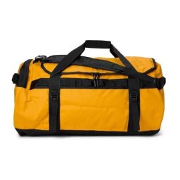 The North Face Base Camp Duffel L 95l Summit Gold/black, Bolsa De Viaje Y Deporte Con Correas Tipo Mochila, Tejido Resistente Y Cierre Superior