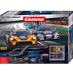 Set de pistas y vehículos de carreras Carrera DIGITAL 132 1:32 6 jugadores