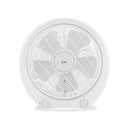Ventilador de Suelo Jata 41 x 14 x 41,5 cm Bajo Consumo Oscilación Opcional Asa Apagado Automático
