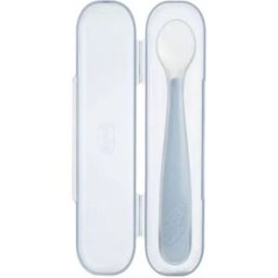 Chicco Colher Cinzenta Softly Spoon 6m+ c/ Caja