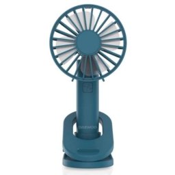Mini Ventilador de Mano Daewoo DW9016 5W 3 Velocidades Giratorio Batería USB-C Silencioso