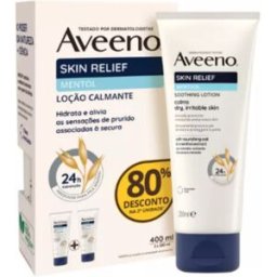 Aveeno Pack Skin Relief Mentol Loción Calmante