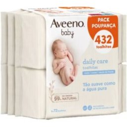 Aveeno Baby Pack Toallitas Limpiadoras 6x72