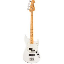 Fender Player II Mustang Bass PJ MN Blanco Polar