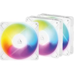 ARCTIC 00737 - ARCTIC Case Ventilador P12 Pro Inverso A-RGB Blanco, Paquete de