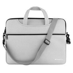 Maletín Phoenix Basics para portátil hasta 14" neopreno gris diseño slim
