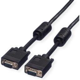 Roline Cable VGA Alta Calidad con Ferritas HDB15 Macho/Macho 6m