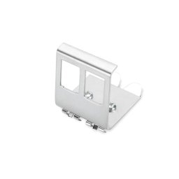 Adaptador de carril DIN Digitus AN-25185 2 puertos Keystone metálico